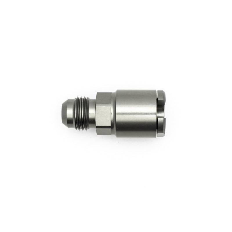 DeatschWerks 6AN Male Flare to 1/4 Inch Female EFI Quick Connect Adapter