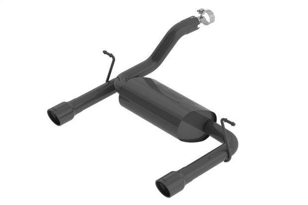 Borla 2018-2026 Jeep Wrangler JL/JLU Touring Axle-Back Exhaust System with Satin Black Finish and 3.5-inch Tips