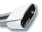 Borla 2.5-inch Inlet Rectangular Rolled-Edge Exhaust Tip with 6.69 x 3 Inches Outlet - Part #20244