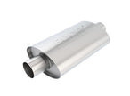 Borla XR-1 Racing Sportsman 2 1/2 inch Oval Muffler with 12-inch Body - Universal Fit