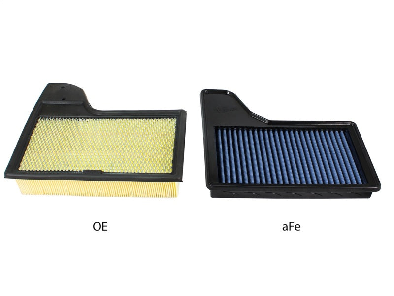 aFe MagnumFLOW OEM Replacement Air Filter PRO 5R for Ford Mustang 2015-2016