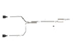 aFe Vulcan Series 3-inch to 2-1/2-inch Stainless Steel Cat-Back Exhaust System for Jeep Gladiator (JT) 2020-2021 with Black Tips