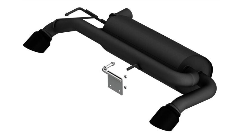Borla ATAK Axle-Back Exhaust System for 2021-2026 Ford Bronco 2.7L V6 with Black Coated Tips
