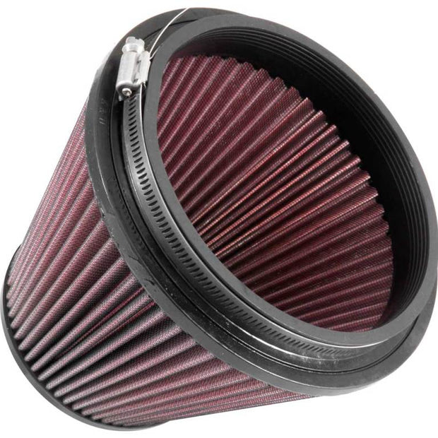 K&N Universal Clamp-On Air Filter – 6-Inch Flange, 7-1/2-Inch Base, 4-1/2-Inch Top, 6-Inch Height