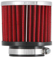 K&N Engineering 62-1480 Chrome Finish Rubber Base Crankcase Vent Filter - 1.75 Inch Flange ID