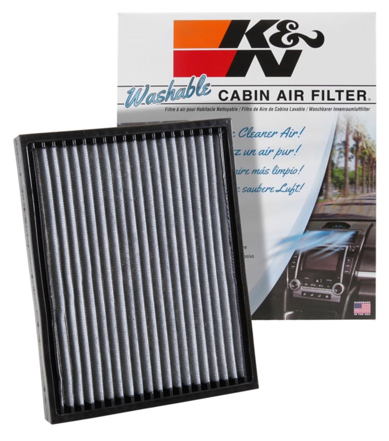 K&N Engineering VF2049 Washable Cabin Air Filter for Ford F-150 2015-2016 5.0L V8