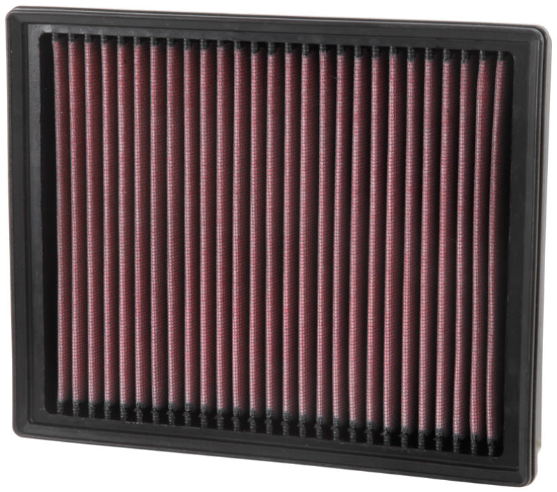 K&N Engineering 33-5000 High-Flow Reusable Air Filter for 2013-2015 Ford Fusion 2.0L L4