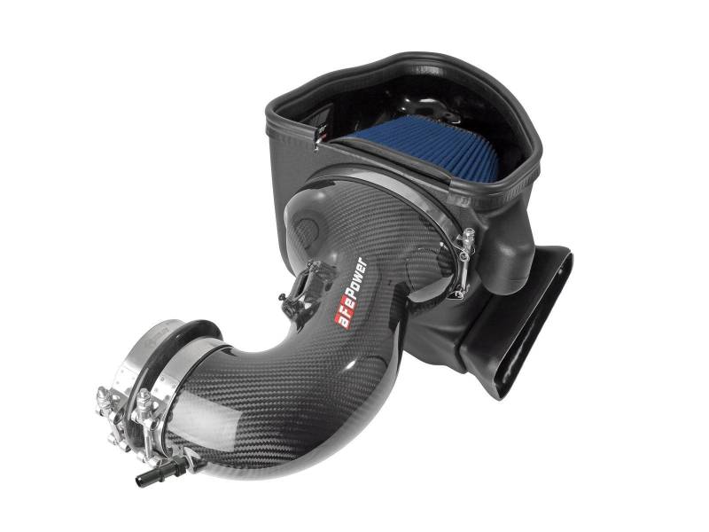 aFe 57-10018R Track Series Carbon Fiber Cold Air Intake System with Pro 5R Filter for Chevrolet Camaro ZL1 2017-2024