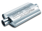 Borla Pro-XS Universal Muffler with 2.5-inch Inlet and Outlet - Reversible Design, 4x9.5-inch Oval Body