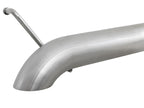 aFe Rock Duster 3in 409 Stainless Steel Cat-Back Turn-Down Exhaust for 2018+ Jeep Wrangler (JL) V6 3.6L