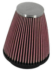 K&N Engineering RC-1250 Universal Chrome Air Filter – 2.25 Inch Flange, 3.5 Inch Base, 2 Inch Top, 4 Inch Height