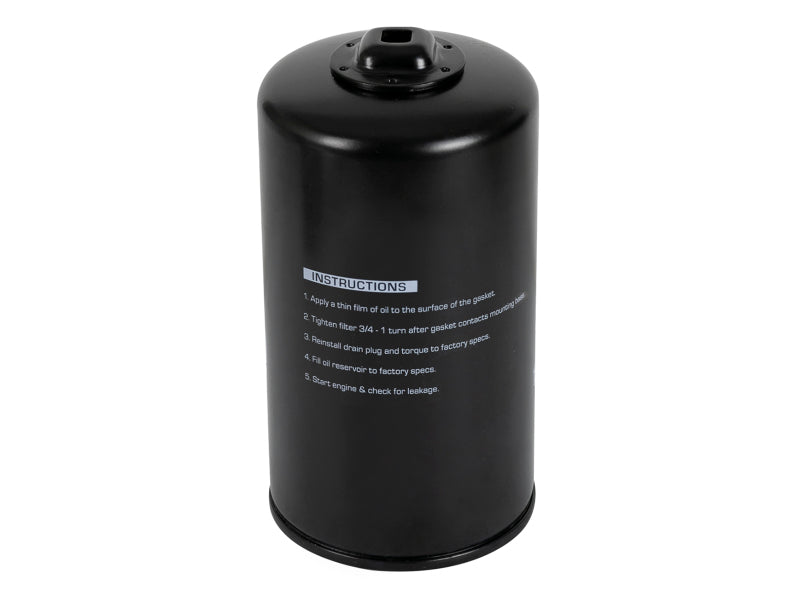 aFe Pro Guard D2 Oil Filter Part 44-LF024-MB for 2011-2013 Ford F-250 Super Duty Diesel Trucks (4 Pack)
