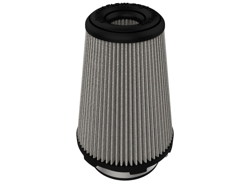 aFe MagnumFLOW Pro DRY S 4-inch Flange, 6-inch Base, 4-inch Top, 8-inch Height Replacement Air Filter - Part Number 21-91155