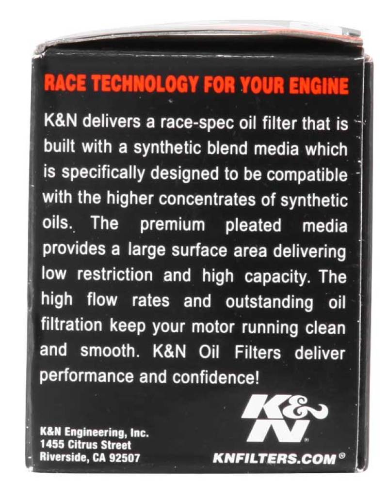 K&N Engineering Part KN-143 Yamaha & MBK Powersports Cartridge Oil Filter