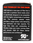 K&N Engineering Part KN-143 Yamaha & MBK Powersports Cartridge Oil Filter