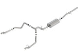Borla Touring Cat-Back Exhaust System for 2019-2026 Chevy Silverado 1500 & GMC Sierra 1500 with 5.3L V8 – Standard Bed Crew Cab & Extended Cab, 147.4-Inch Wheelbase