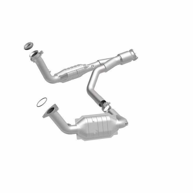 MagnaFlow HM Grade Federal/EPA Compliant Direct-Fit Catalytic Converter 93496 for Chevy Trailblazer and GMC Envoy