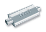 Borla XR-1 Racing Sportsman 2.5-inch Inlet/Outlet Oval Muffler - High-Performance Automotive Exhaust