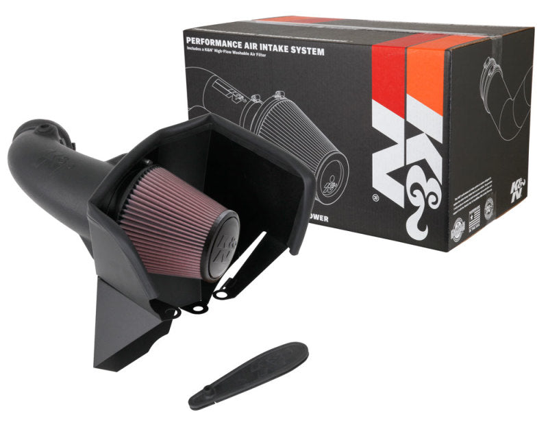 K&N Engineering 63-1579 Cold Air Intake System for 2018-2023 Jeep Grand Cherokee and Dodge Durango V8-6.2L