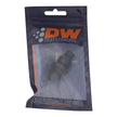 DeatschWerks 8AN Male Flare to 5/16 Inch Hardline Compression Adapter - Anodized Matte Black