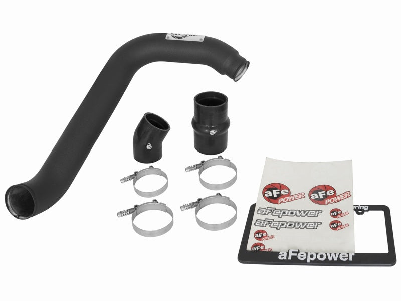 aFe Bladerunner 3-Inch Hot Side Intercooler Tube for 2006-2007 Ford F-250 Super Duty V8-6.0L Diesel - Part Number 46-20108-B