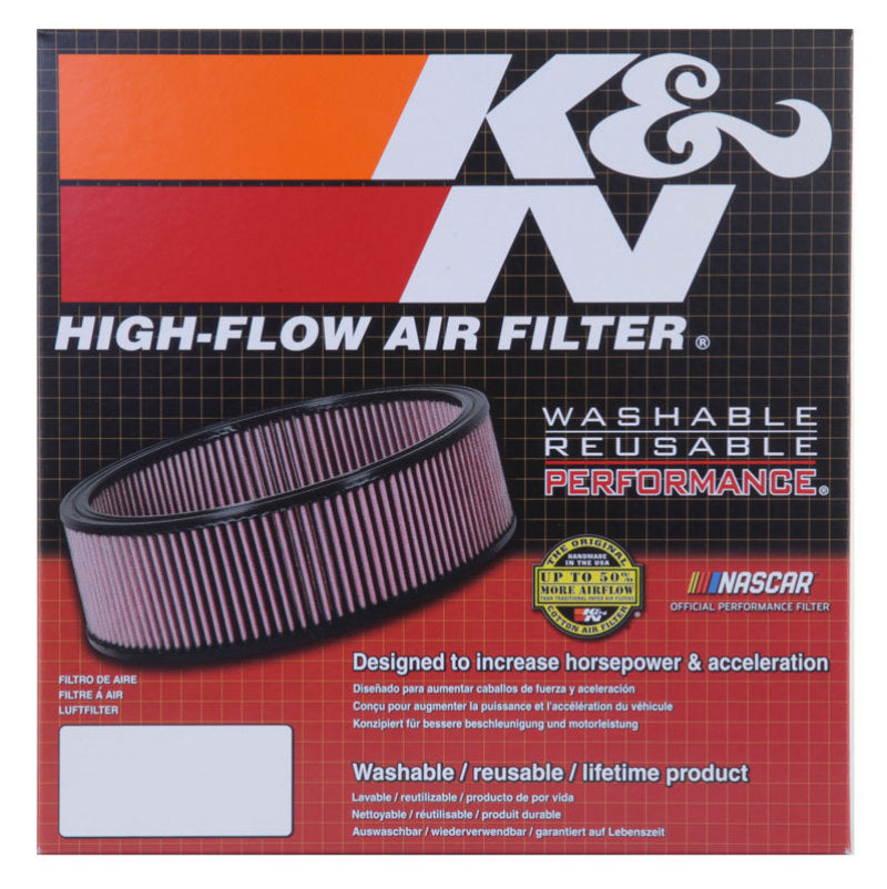 K&N Replacement High-Flow Air Filter for Jeep Wagoneer and Cherokee - Part E-1080