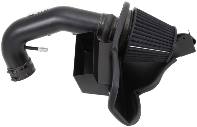 K&N Engineering 71-3527 Black Performance Cold Air Intake Kit for Ford Mustang GT 5.0L V8 (2011-2014)