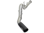 aFe ATLAS 5-Inch DPF-Back Aluminized Steel Exhaust System with Black Tip for 2017 Ford F-250/F-350 6.7L Diesel
