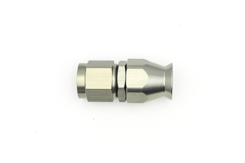 DeatschWerks 6AN Female Swivel Straight Hose End PTFE with Olive Insert - Anodized DW Titanium