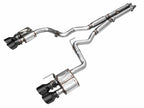 AWE Tuning SwitchPath™ Cat Back Exhaust for 2024-2026 Ford Mustang GT Fastback with Quad Diamond Black Tips