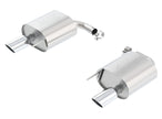 Borla Atak Rear Exhaust Section for Ford Mustang 2015-2017 with 2.3L EcoBoost - 2.25-inch Pipe, 4-inch Chrome Tips