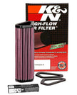 K&N Engineering Part DU-1007 High-Flow Replacement Air Filter for Ducati 1098, 848, 1198, and Streetfighter Models