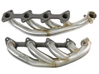 aFe Twisted Steel 1.75-2 Inch Stainless Steel Headers for 2006-2007 Ford F-250 Super Duty V8-6.0L Diesel