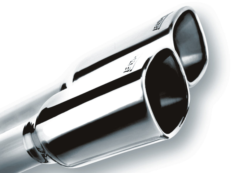 Borla 19 Chevrolet Silverado & GMC Sierra 6.2L SS Touring Cat-Back Exhaust with Square Chrome Tips (Part #140782)