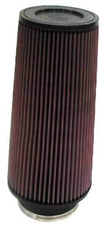 K&N Engineering Universal Rubber Air Filter Part RE-0860 - 4 inch Flanged, 6 inch Outer Diameter, 4-5/8 inch Outer Diameter Top, 12 inch Height