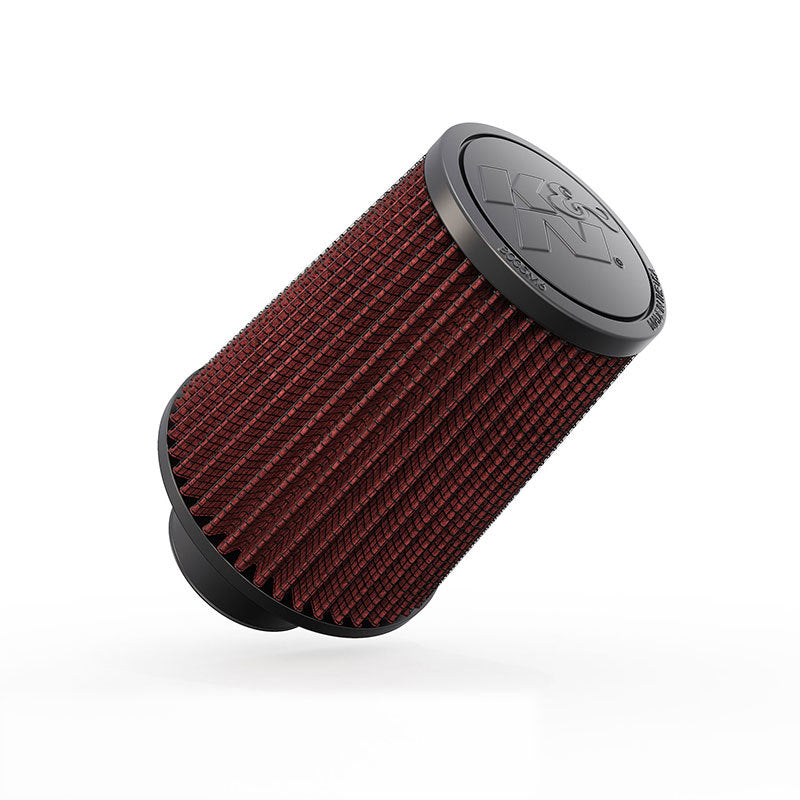 K&N Engineering Universal Rubber Air Filter - 3.5 Inch Flange, 4.625 Inch Base, 3.5 Inch Top, 5.5 Inch Height