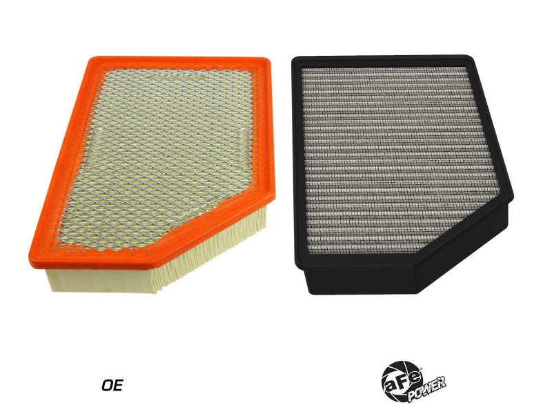 aFe 20-25 GM Diesel Trucks V8-6.6L (td) L5P Magnum FLOW OE Replacement Air Filter with Pro DRY S Media and Foam Pre-Filter