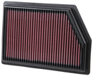 K&N Replacement Panel Air Filter for 2014-2015 Jeep Cherokee and Grand Cherokee 2.4L/3.2L