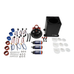 DeatschWerks 5.5L Modular Surge Tank with Three DW400 Fuel Pumps