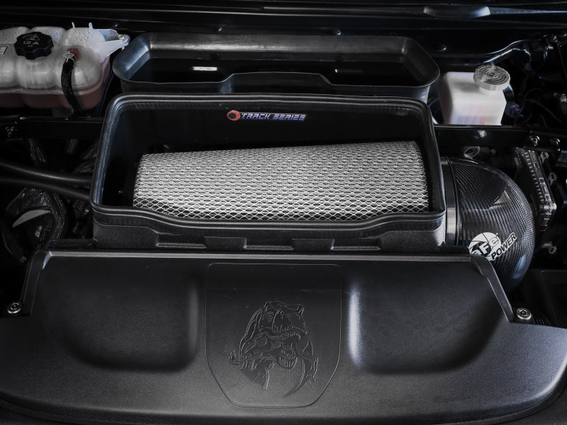 aFe 21-23 RAM 1500 TRX Track Series Carbon Fiber Cold Air Intake System with Pro DRY S Filter