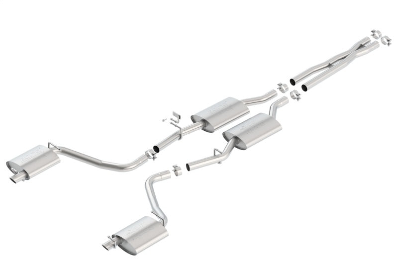 Borla ATAK Cat-Back Exhaust System for 2015-2021 Chrysler 300 and Dodge Charger 3.6L V6 Models