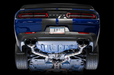 AWE Tuning 2015+ Dodge Challenger Track Edition Exhaust with Quad Diamond Black Tips