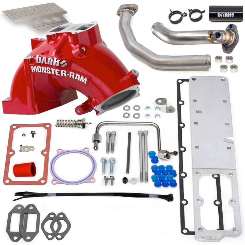 Banks Power 19-24 Ram 3500/4500/5500 6.7L Diesel Monster-Ram Intake System with Fuel Line
