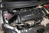K&N Engineering 69-4525TS Silver Typhoon Cold Air Intake for Chevrolet Sonic 1.8L