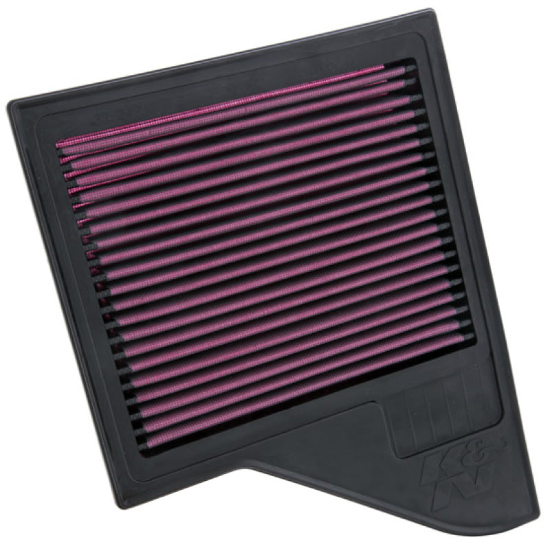 K&N Engineering 33-2431 High-Flow Drop-In Air Filter for Ford Mustang GT 4.6L V8