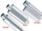 Borla XR-1 Racing Sportsman 2.5-inch Inlet/Outlet Oval Muffler - High-Performance Automotive Exhaust
