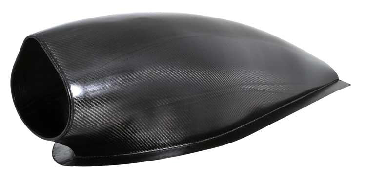 K&N Engineering Part 100-8590 Custom Racing Carbon Fiber Air Box – Large Solid Base