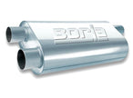 Borla Universal Performance 2.5-inch Inlet/Outlet Turbo XL Muffler with Reversible Design