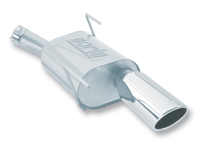 Borla 97-04 Chevrolet Corvette 5.7L V8 Straight Pipe Cat-Back Exhaust System with Dual 4-inch Tips