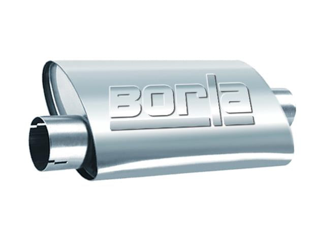 Borla Universal Performance 2-Inch Inlet/Outlet Muffler with Reversible Design